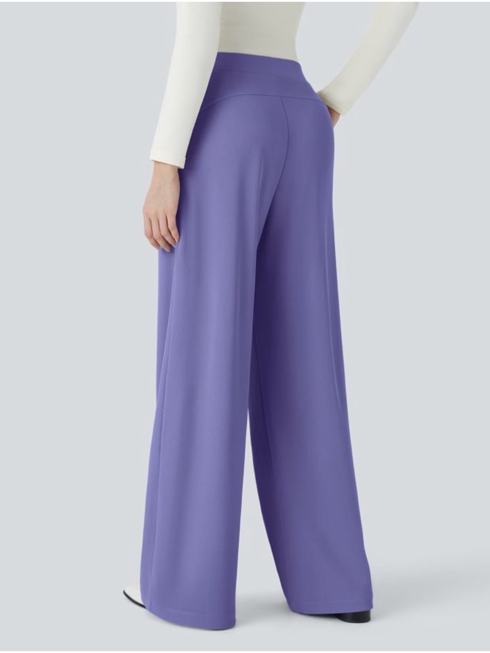 HALARA Lavender Wide Leg Pants